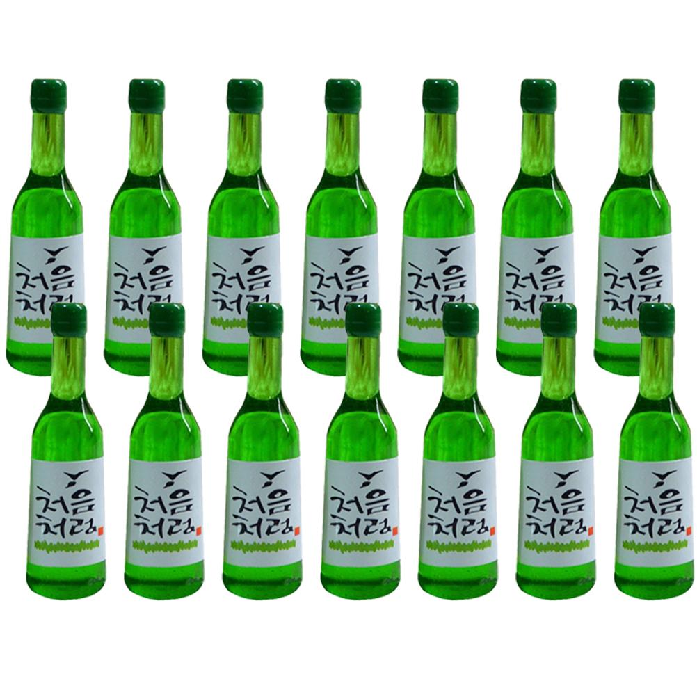 

15 шт. Имитация риса, зеленые бутылки, мини-модель, украшения для дома, детский микропейзаж, корейские декоры из смолы зелёный