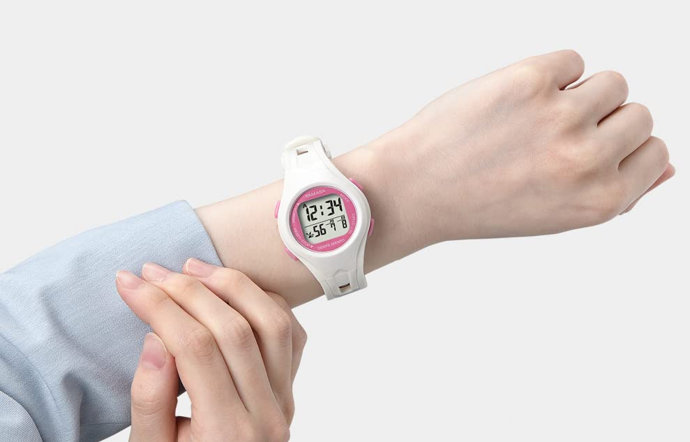 Yamasa Watch Krokomierz DEMPA MANPO Czarny x Srebrny TM-460BS