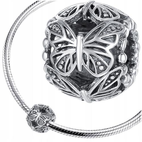 Butterfly Charm Pendant 925 Bead Butterfly Charms Pr S925