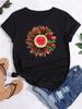 Summer Fruit Print Womens TShirt Collection Fun Vibrant Graphic Tees With Strawberry Watermelon Pineapple Avocado Designs