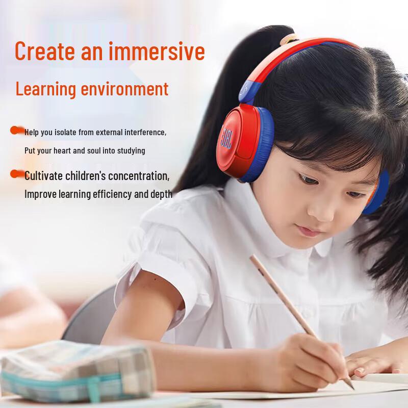 JBL JR310BT Kids Wireless On-Ear Bluetooth Headphones
