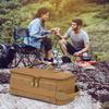 Large Capacity Tactical Camping Storage Bag Oxford Cloth Picnic Organizer Box Double Zippers for Camping Hiking Travel
