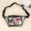 Fashion Clear Pvc Crossbody Bag Stadium Approved Waist Pack For Women Men Festival Sports Casual Style