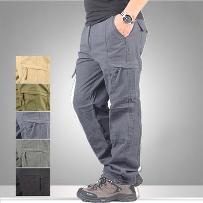 Multifunctional Outdoor Casual Pants, Men's Overalls, Multi-pocket Trousers, Loose Hiking Pants