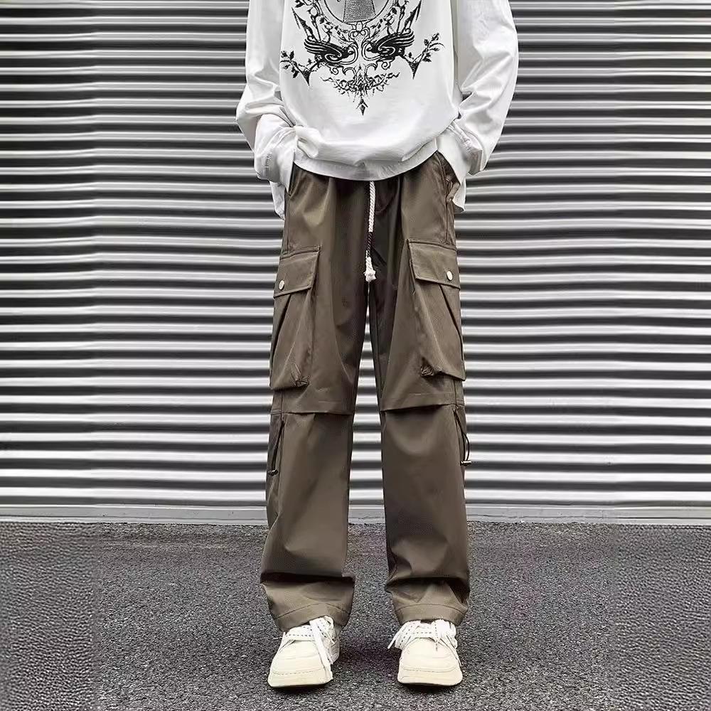 Working Pants Men's Spring and Autumn Outdoor Functional Charge Pants Straight Large Size Casual Trousers