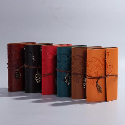Retro Pirate Loose-Leaf Travel Diary: Kraft Paper Planner Notebook