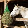 Large Capacity Hay Net Feeder for Horses, Cattle, Sheep, Alpacas - Small Hole Design