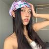 Trendy Silk Scarf with Butterfly Pattern Comfortable Neck Scarf Fashion Headwear for Daily Use Women Fashion Accessories