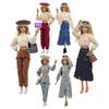 1 Set Cloth Doll Accessories Fashion Model Casual Wear Cool Clothes+Shoes for 11.5 Inch 30cm Doll Kids or Birthday Gift