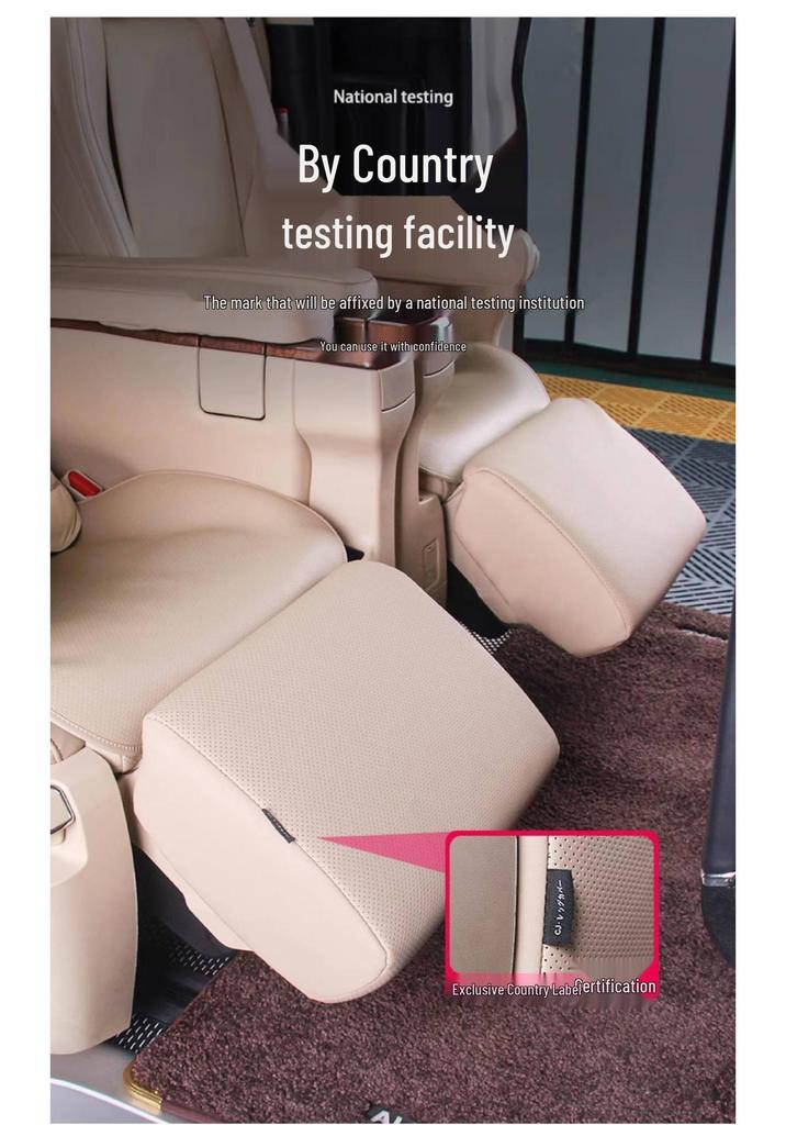 Κάλυμμα Δέρμα για Υποπόδιο Καθίσματος Toyota Alphard & Vellfire Σειράς 30/40 - Τροποποιημένα Αξεσουάρ