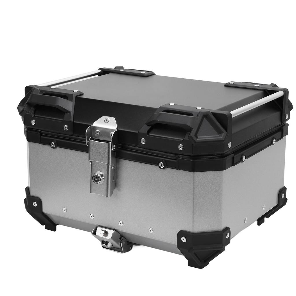32L Motorcycle Top Box with Safety Lock Quick Release Universal Fit Water Resistant Motorcycle