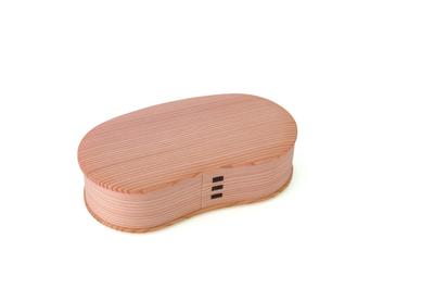 Odate Kogeisha Akita Cedar "Magewappa" Bento Box, Single Layer, Approx. 17cm Diameter X 4.5cm Height, Approx. 390ml Capacity, Made In Japan, Item No.