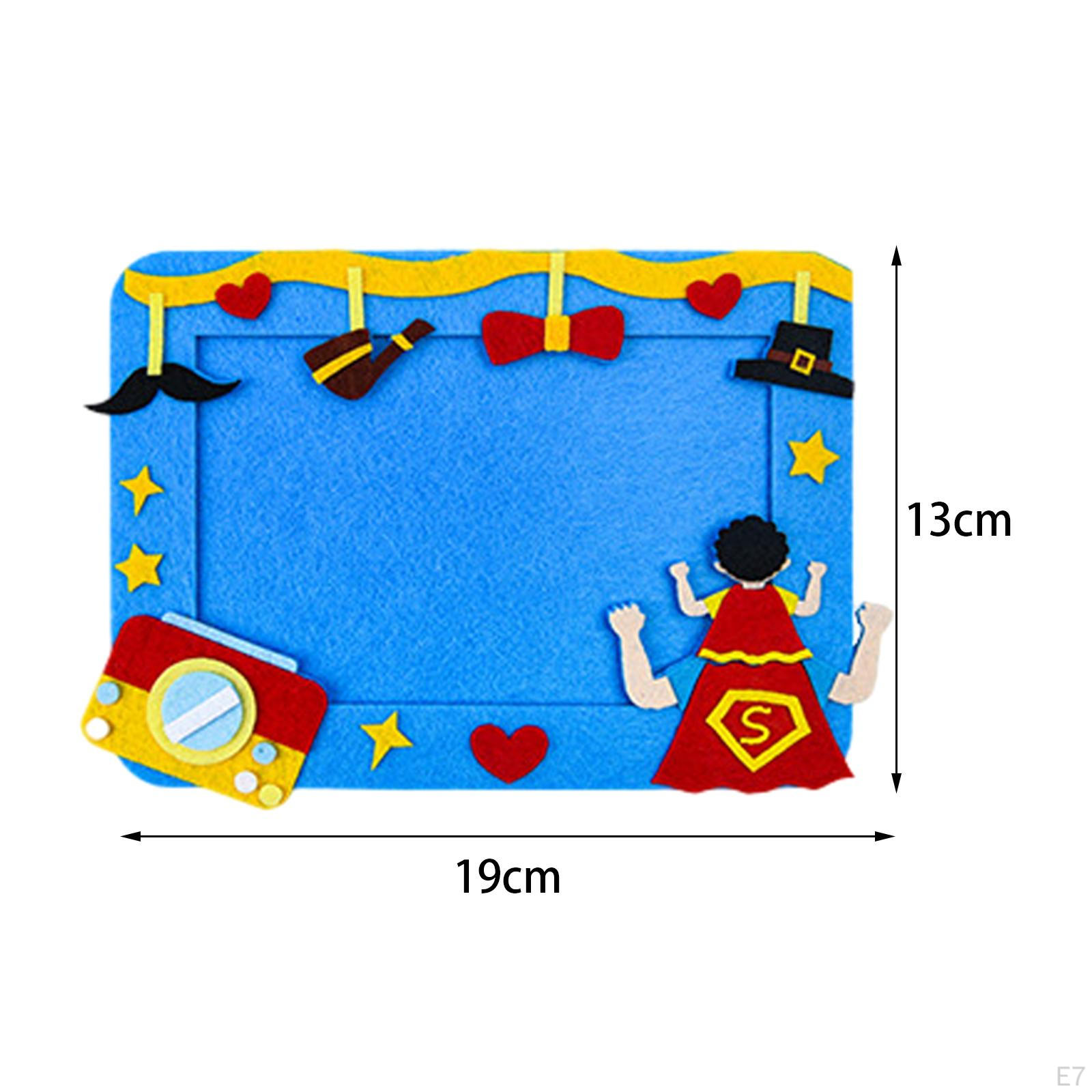 DIY фоторамка подарки на день отца ремесленные рамки набор фото дисплей держатель детские — фото 5