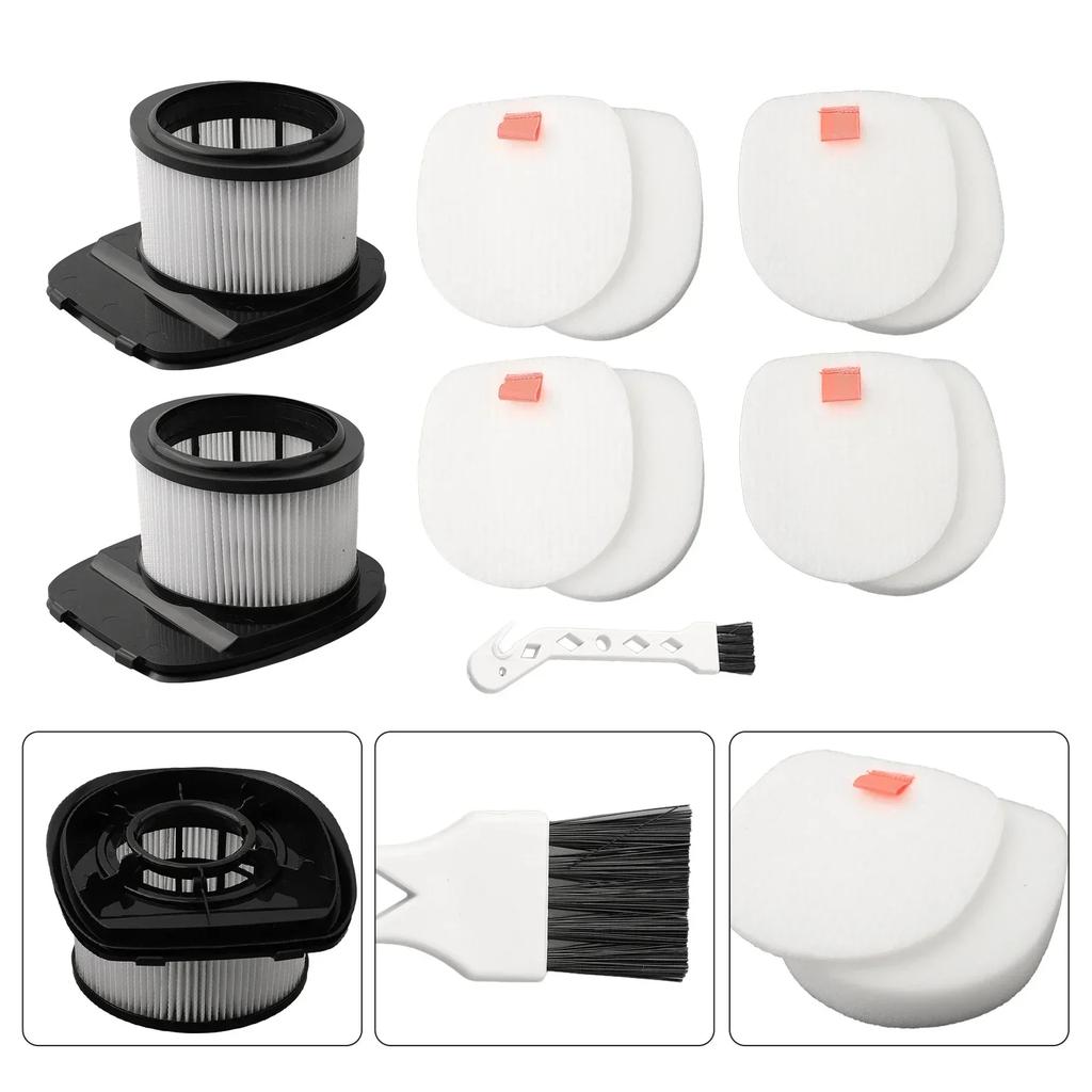 Replacement Filter Set Compatible with For Shark IZ201 IZ251 IZ202 IZ252 IZ103UKGB Vacuum Cleaner Set of 8