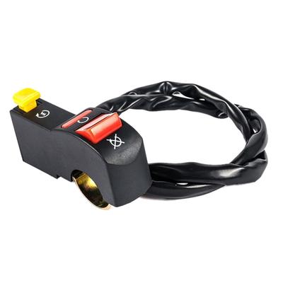 Start Electric Stop On Off כפתור Kill Switch אופנוע עפר טרקטורונים טרקטורונים