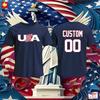 World Baseball Classic 2026 Baseball Custom T-Shirt: Name & Number, Fan Gift USA