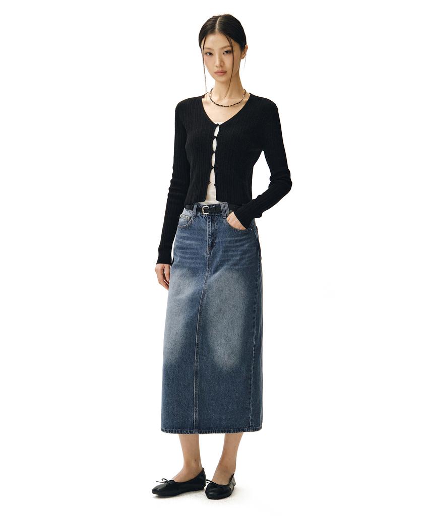 Deketeuumeon Signature Long Skirt Dcsk003Blueb