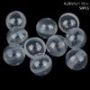 50Pcs Transparency Plastic Capsule Toy Can Open Surprise Ball Doll Accessories Tiny Container Making Things Model
