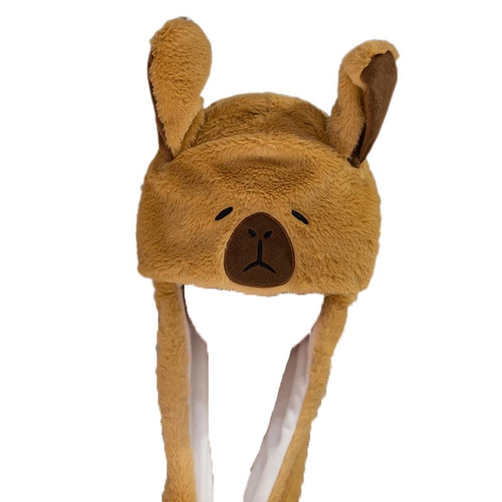 

Шапка с двигающимися ушами животных, плюшевая шапка, игрушки, креативная прыгающая шапка, подарки на день рождения style 1