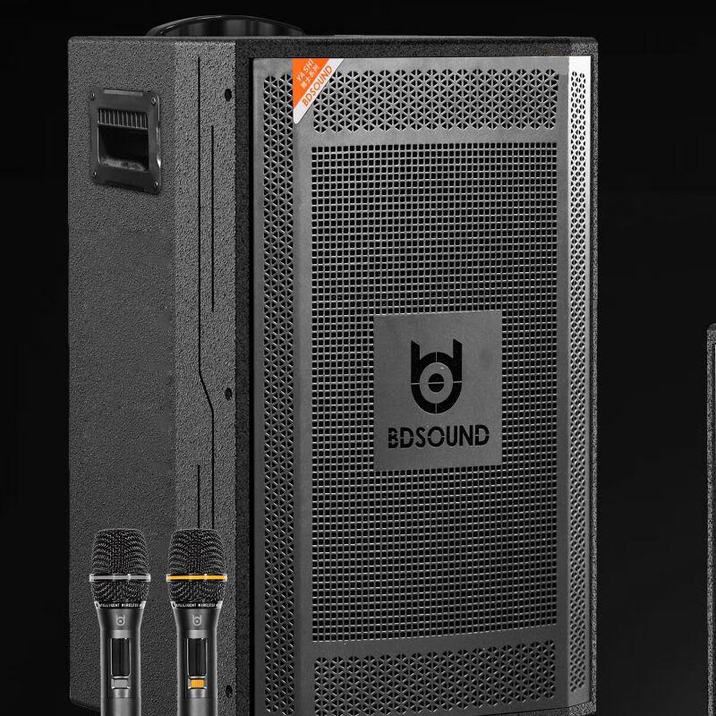 BD-H1269A High-Power Bluetooth Trolley KTV Speaker