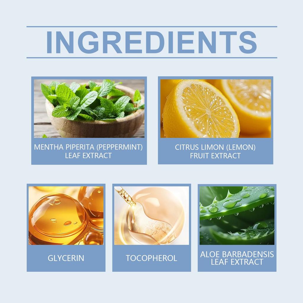 Mint Toothpaste Gently Cleans Tooth Stains Yellow Teeth Daily Oral Care