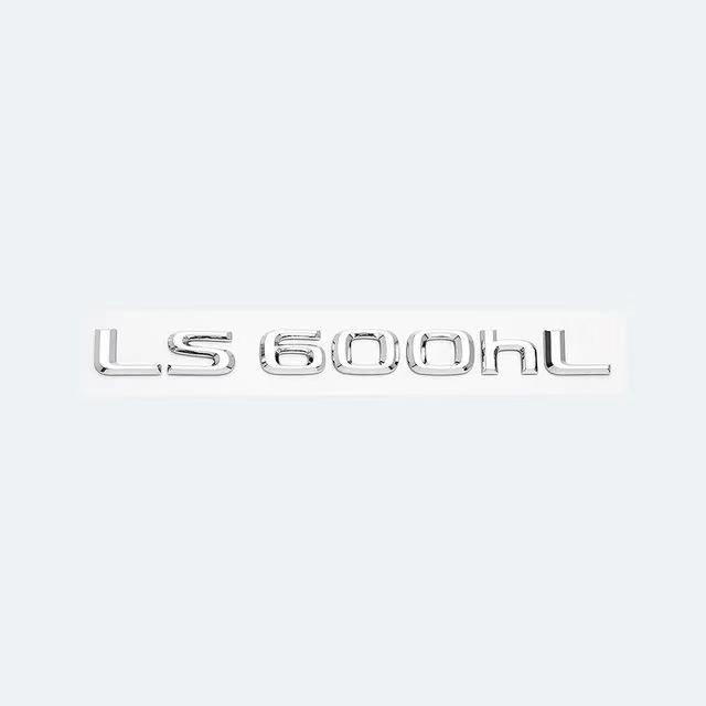 

ABS Front or Side or Rear Trunk Badge Sticker for Lexus F SPORT LS LS350 LS400 LS460 LS460L LS500 LS500h LS600hL Badge Stickers