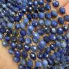 6x8mm Faceted Oval Natural Stone and Crystal Beads for DIY Jewelry