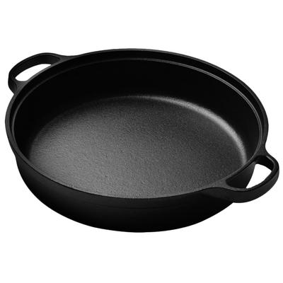 Wok Frying Pan Japanese Style Hot Pot Household Cooking Outdoor Picnic Cookware Iron Cast Saucepan Skillet