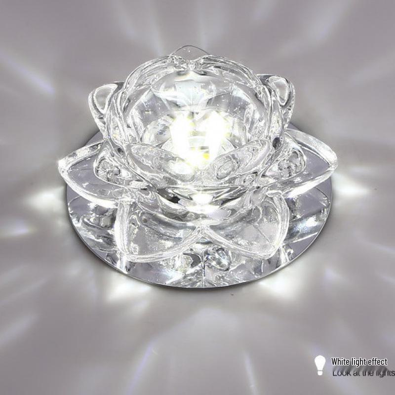 LED Crystal Ceiling & Recessed Downlight for Corridors, Entrances & Aisles