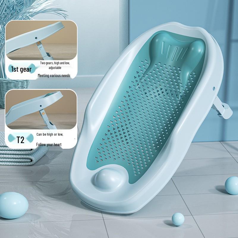 Newborn Reclining Baby Bath Net - Shower Seat with Mesh Fabric