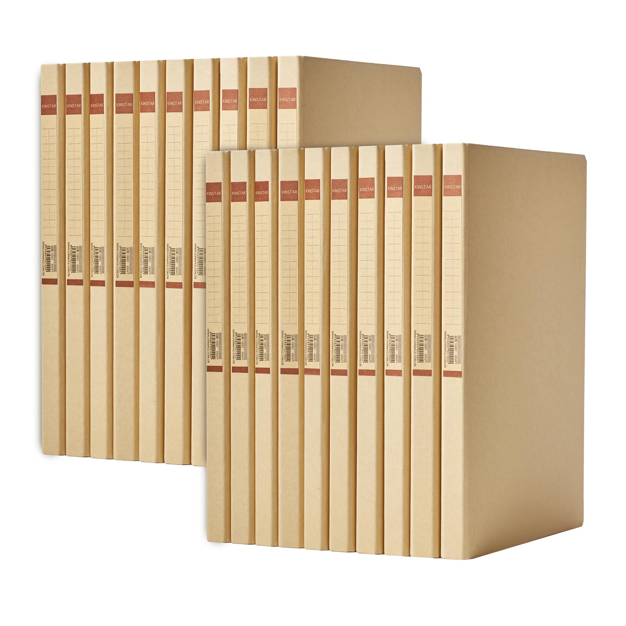

Kinstar Lever File Kraft Paper Cover A4 Pack of 20