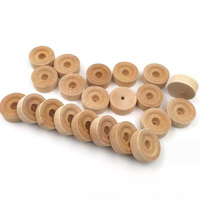 30 szt. 3x1,2 cm Drewniane Kółka Drewniane Kółka z Bieżnikiem Mini Drewniane Kółka Drewniane Narzędzia Samochody do Modelowania DIY