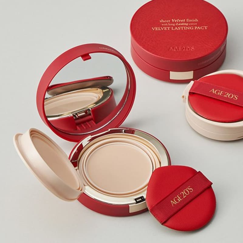 

[Age20 s] Velvet Lasting Pact Frua Edition (including refill) 2 types (choose 1) No. 23