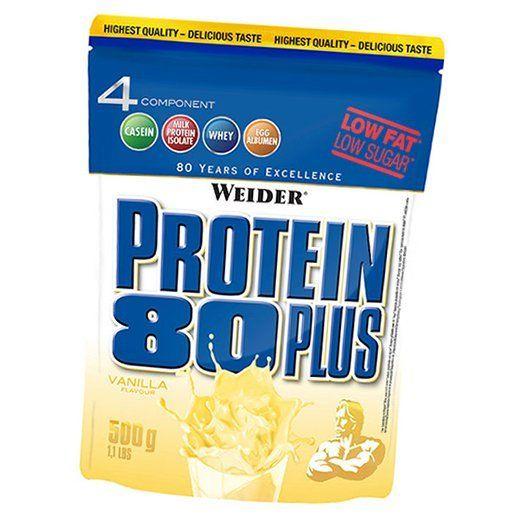 

Комплексный Протеин, Protein 80 Plus, Weider (29089001) 500g Vanilla