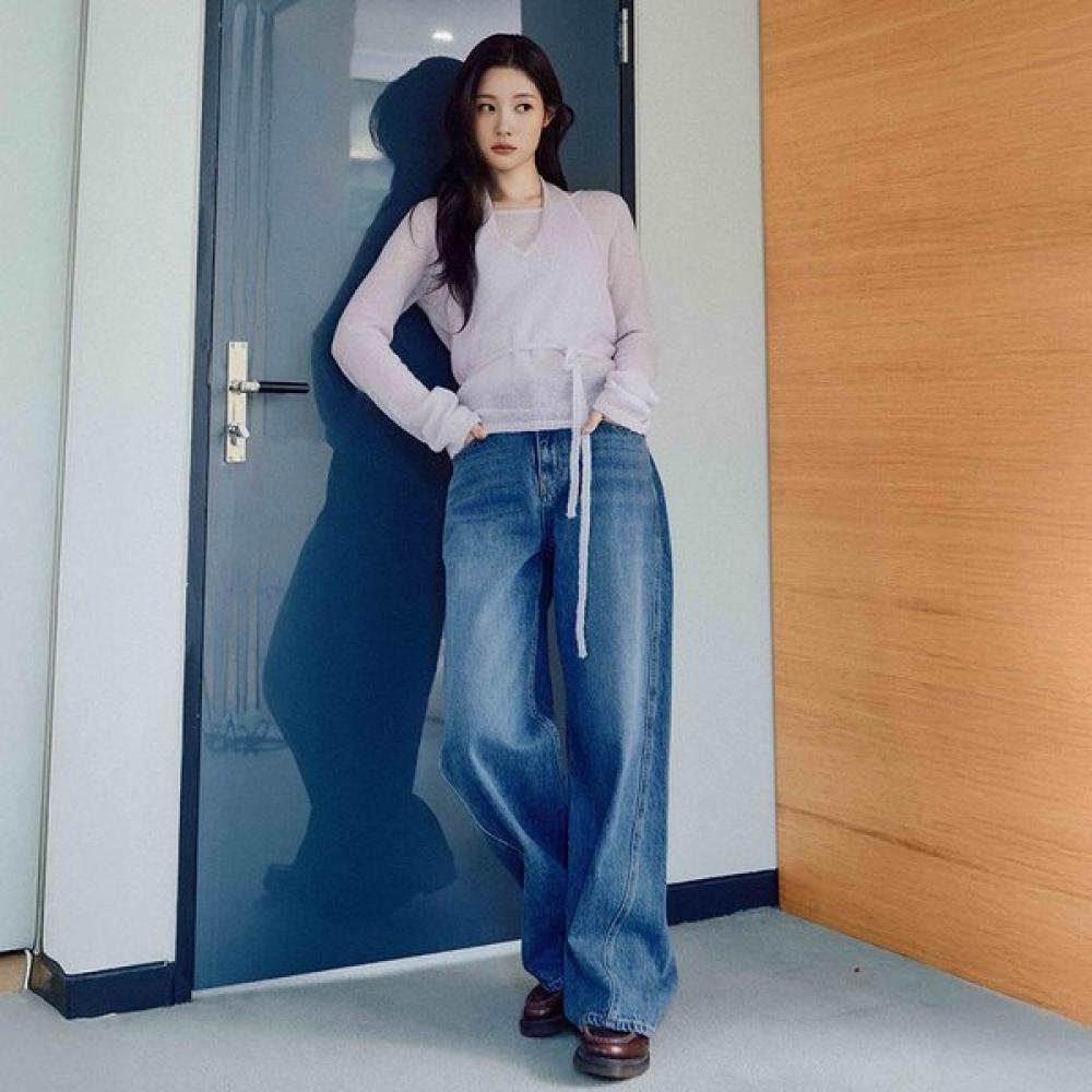 On On Semi Wide Curved Denim Nej5al831 22