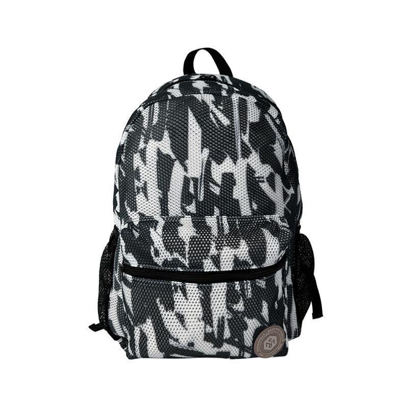 Large Capacity Student Schoolbag - Outdoor Travel & Computer Backpack with Mesh Design