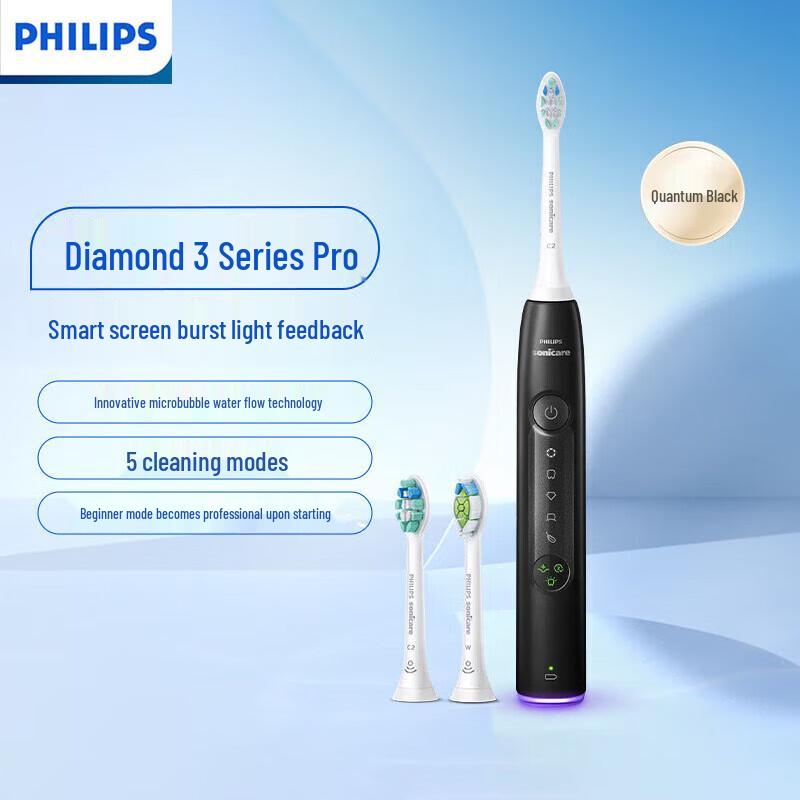 Philips DiamondClean 3 Series Pro Sonic Electric Toothbrush