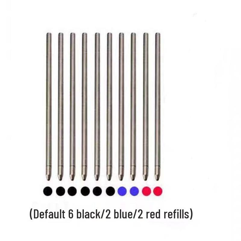 Multifunctional Gravity Sensor Metal Pen: 4-in-1 Ballpoint & Mechanical Pencil for Students, Multicolor