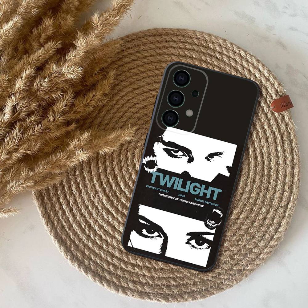 Team Edward Jacob T-Twilight Phone Case For Samsung S25,S24,S21,S22,S23,S30,Ultra,S20,Plus,Fe,Lite,Note,10,9,5G Black Cover