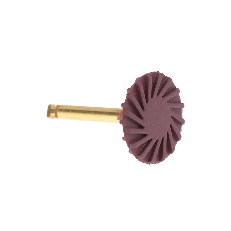 1/6Pcs Dental Rubber Polisher Composite Resin Bending Machine Polishing Head Spiral Flex Brush Burs Dentistry Polishing Tools