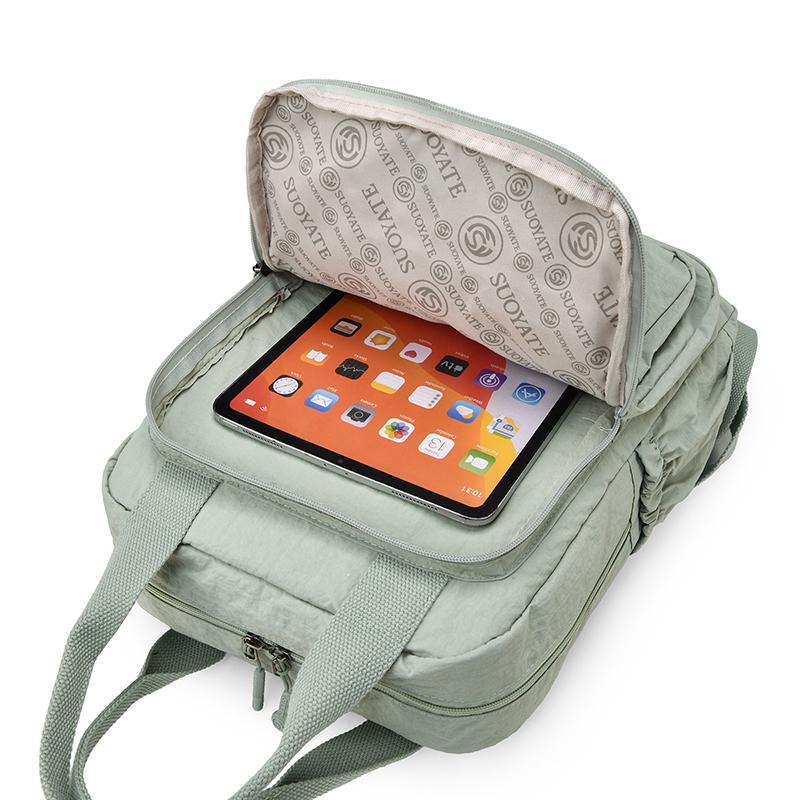 Women's Backpack Multi-Pocket Lightweight Water-Repellent Travel Backpack Laptop Bag