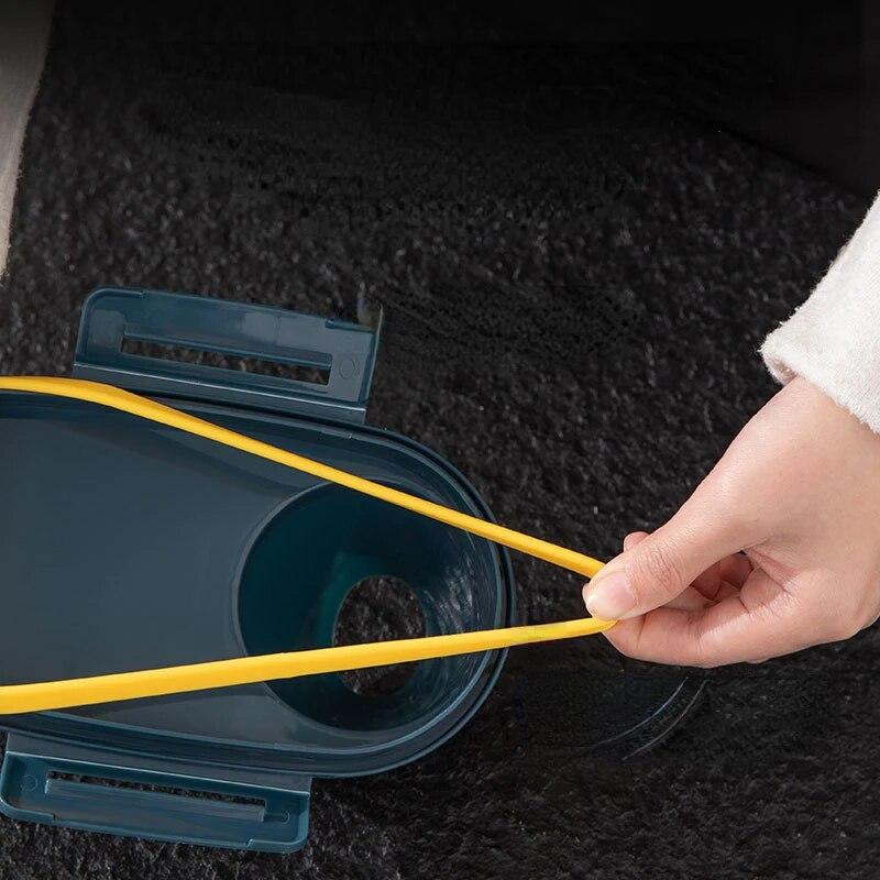 1.5/2L Waterproof Pet Food Storage Tank with Measuring Cup Sealed Container Leakproof Portable Buckets Dog Cat Feeder Dispenser