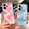 For Realme 14 5G Case Realme 14T Cover RMX5078 RMX5075 Shockproof Silicone Soft TPU Flower Bumper For Realme14 14 T Phone Shells