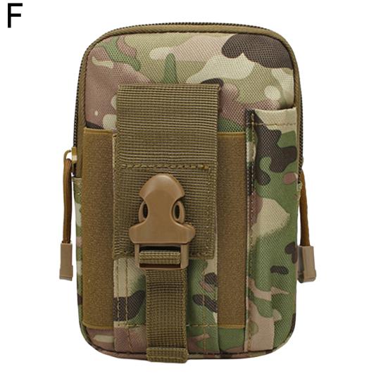 Tactical Molle Pouch Universal EDC Waist Bag with Cell Phone Holster Outdoor