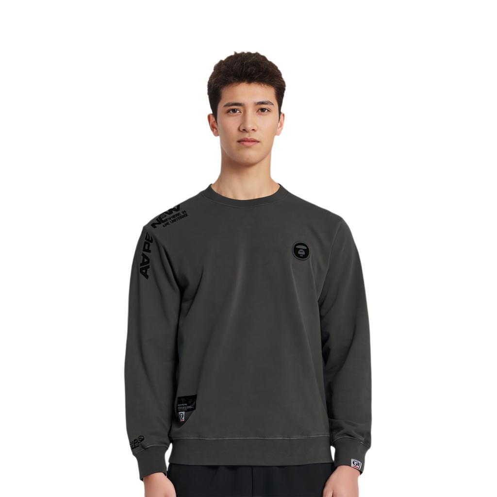 Aape Sweatshirts Men's Crew Neck Moderate Regular AAPSWMA307XXL
