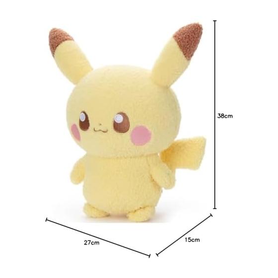Pocket Monster Pokemon Pokepiece Plush Toy M Pikachu Stuffed Toy Height Approx. 38cm