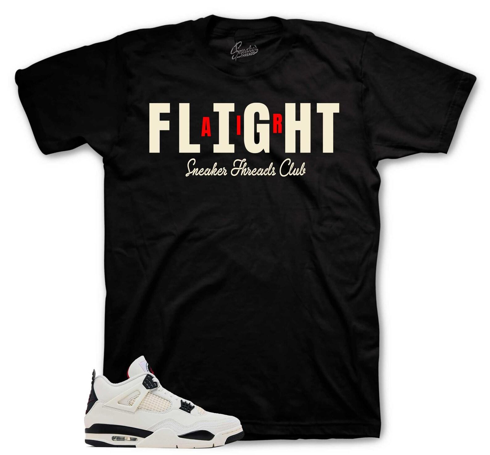 Shirts To Match Retro 4 Flight Club Sail - FlighT-Shirt XL