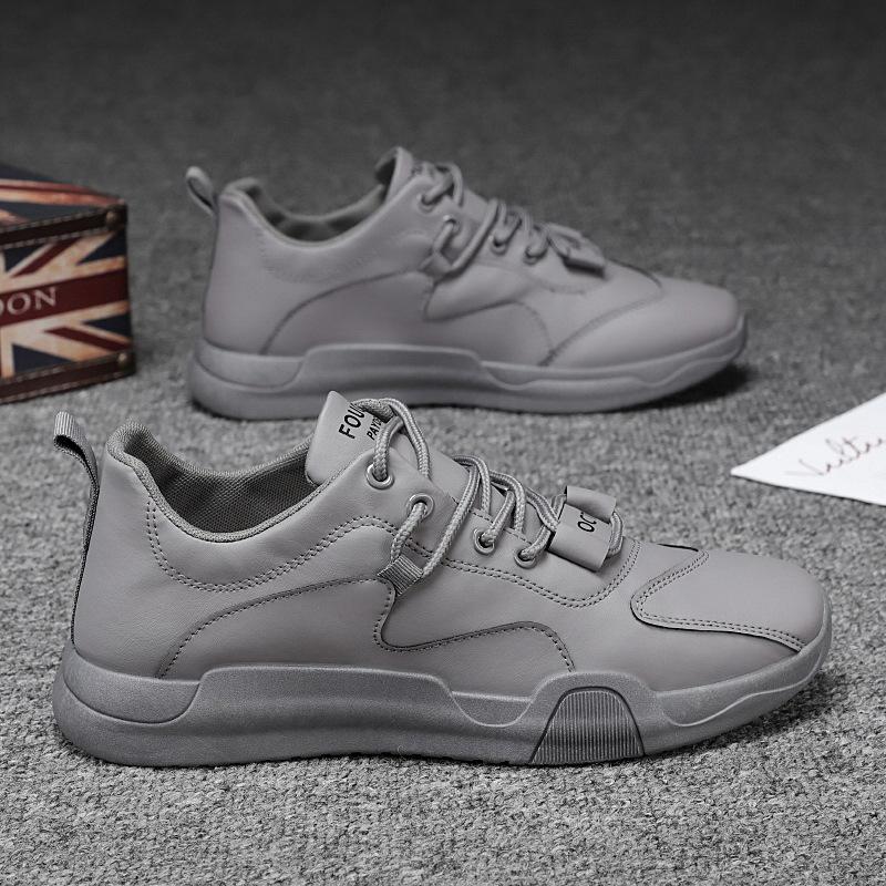 New Men's Autumn Footwear Leather Casual Shoes Retro Fashion Winter Luxury Sneakers Men Designer Shoes Lace-up Zapatos De Hombre