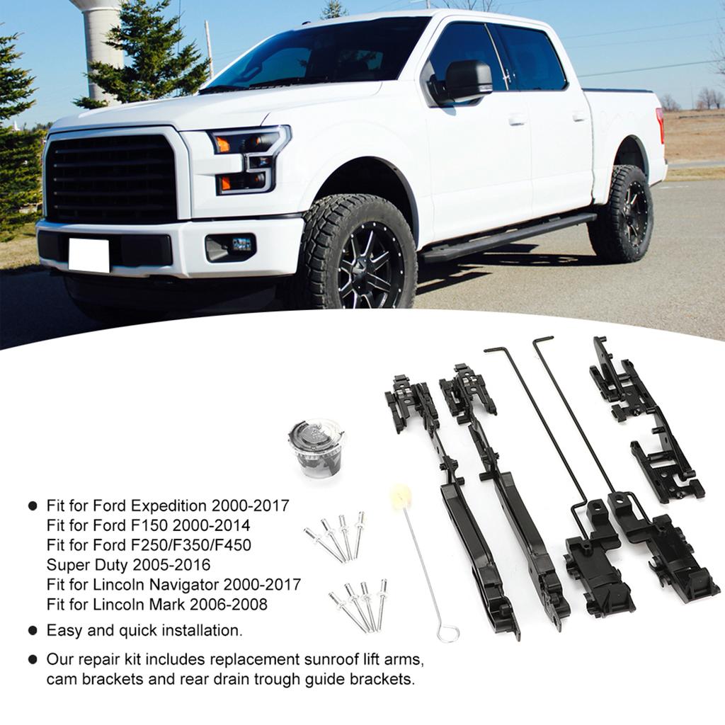 Car Sunroof Repair Kit Fit for Ford F150 F250 F350 F450 Expedition