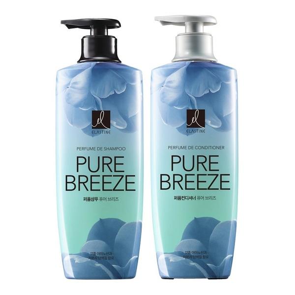 [Elastine] Perfume Pure Breeze Shampoo / Conditioner 600ml